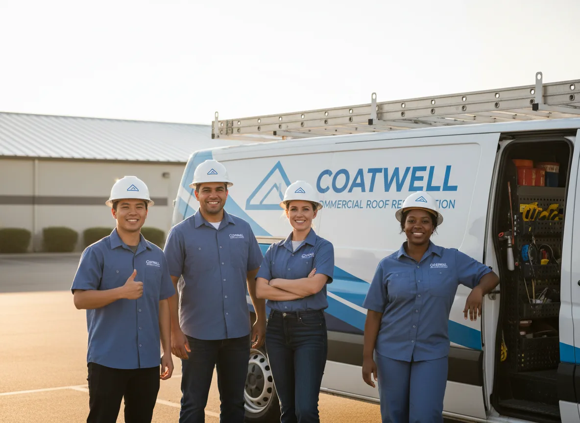 Commercial roof coating company in Buncombe, IL
